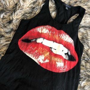 Lips Tank Top